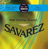 ENCORDADURA DE  GUITARRA SAVAREZ NEW CRISTAL TENSION ALTA