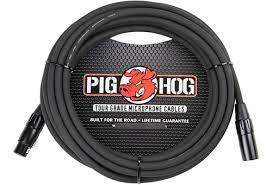 CABLE PARA MICROFONO 8MM 4.5 MT XLR-XLR PIG  HOG N