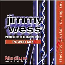 Encordadura Guitarra Electrica Jimmywess Power Mix.011