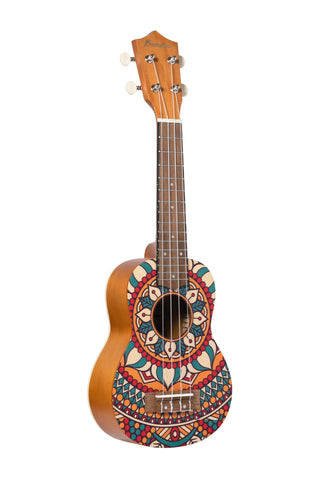 UKULELE SOPRANO U-21-CIRCUS BAMBOO C/FUNDA
