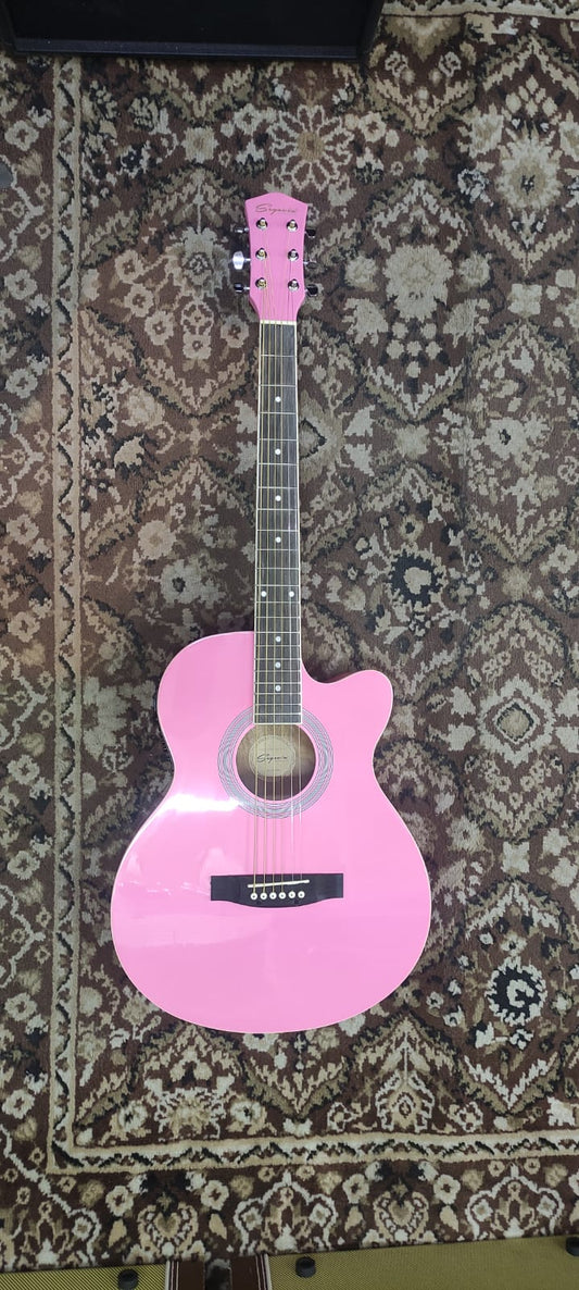 GUITARRA ELECTROACUSTICA 40" ROSA SEGOVIA | SGF238CEPK N