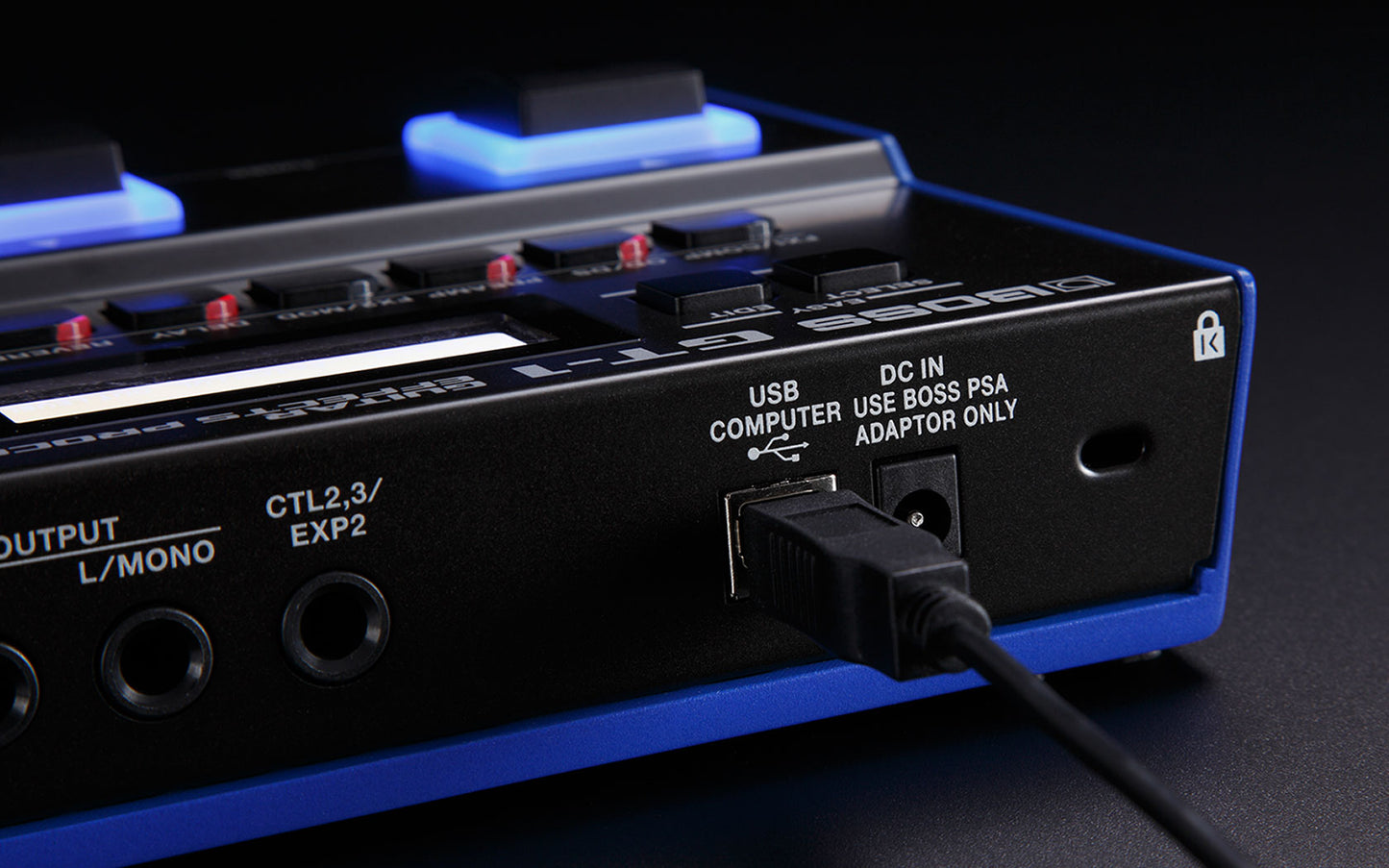 PROCESADOR DE EFECTOS PARA GUITARRA GT-1 BOSS