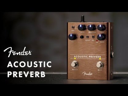 Pedal para Guitarra Acustica Fender Acoustic Preverb