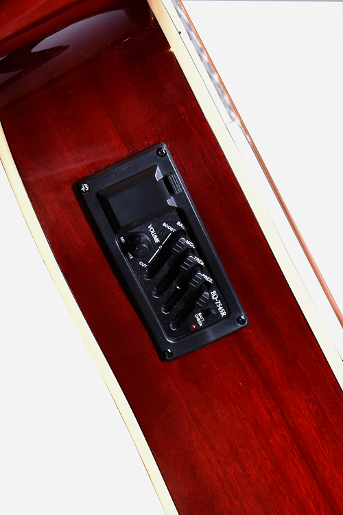 DOCEROLA TEXANA E/ACÚSTICA ROJO SOMBREADA 12 CDAS SEGOVIA | SGC12RDSB N