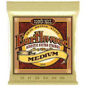 ENCORDADURA GUITARA EBALL EARTHWOOD MEDIUM C.13 2002