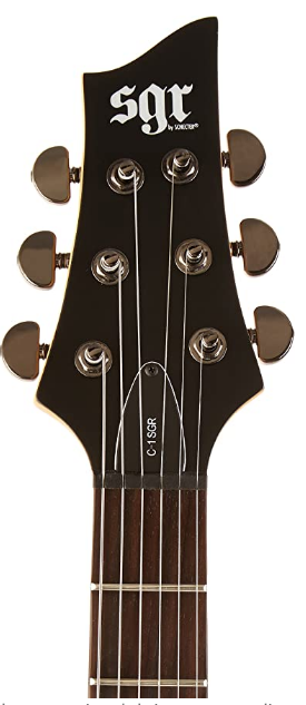 GUITARRA ELECTRICA SGR BY SCHECTER C-1 (COLOR : NEGRO MEDIANOCHE SATINADO) | ISSGRC1MSK