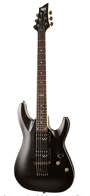 GUITARRA ELECTRICA SGR BY SCHECTER C-1 (COLOR : NEGRO MEDIANOCHE SATINADO) | ISSGRC1MSK