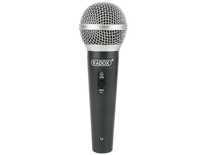 MICRÓFONO DINÁMICO UNIDIRECCIONAL RADOX MOD: 490-140 N