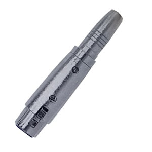 Adaptador Metalico Jack T/cannon a Jack Cub 6.3 Mm N